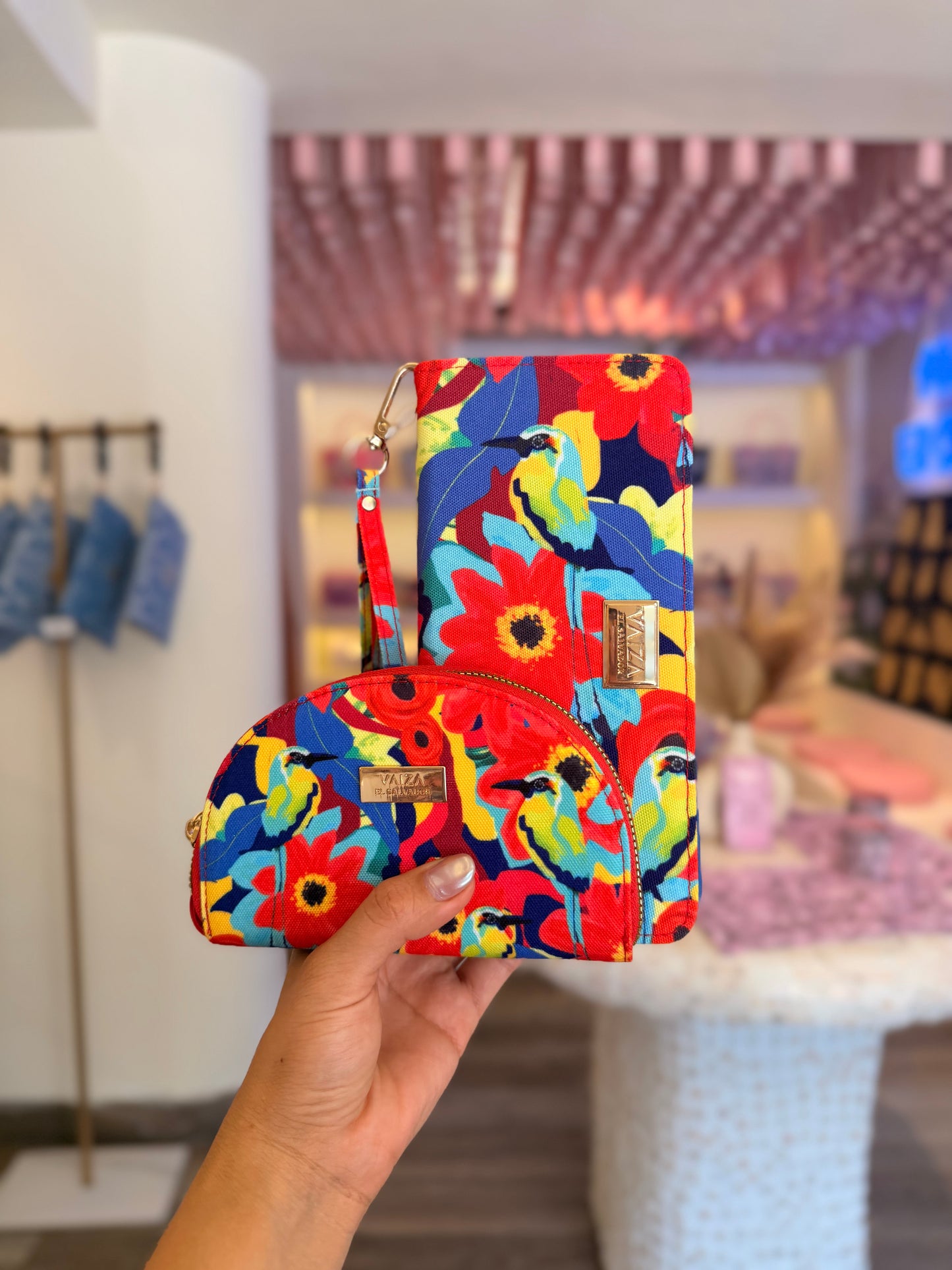 Set Billetera + Monedero Torogoz