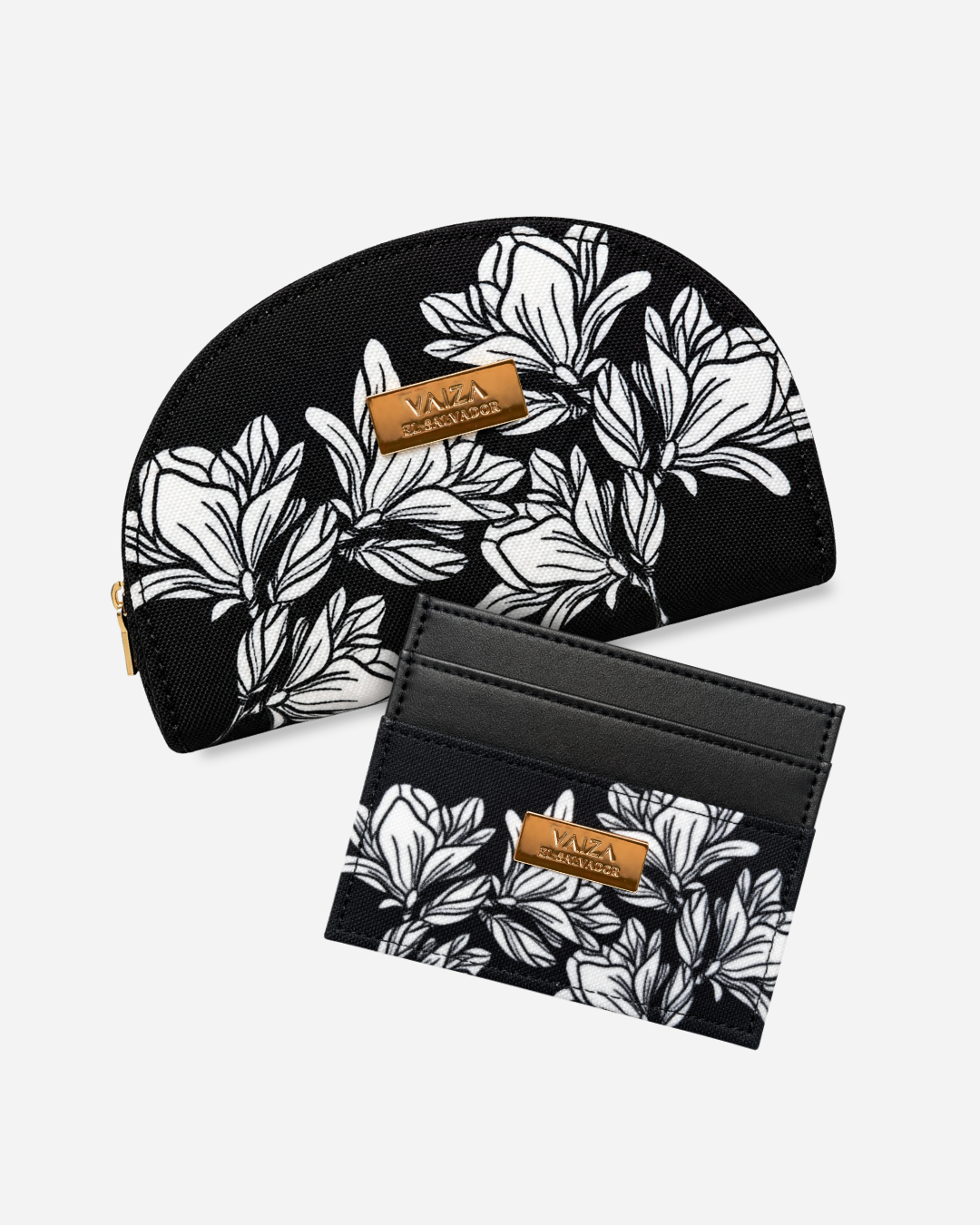 Set Monedero + Tarjetero Maquilishuat Negro