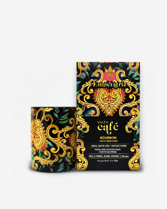 Kit Clásico Emperatriz - Taza y Cáfe