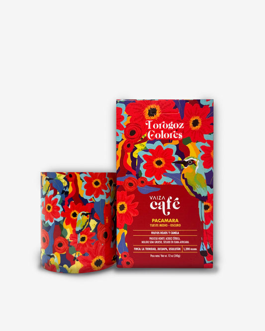 Kit Clásico Torogoz Colores - Taza y Cáfe